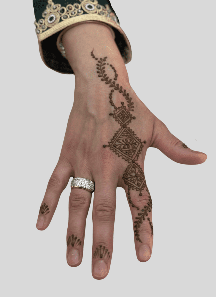 Arm Eid Ul Fitr Henna Design