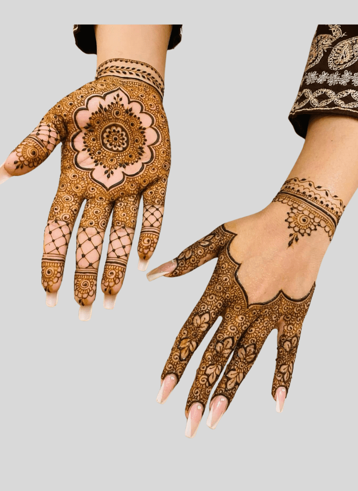 Enthralling Eid Ul Fitr Henna Design