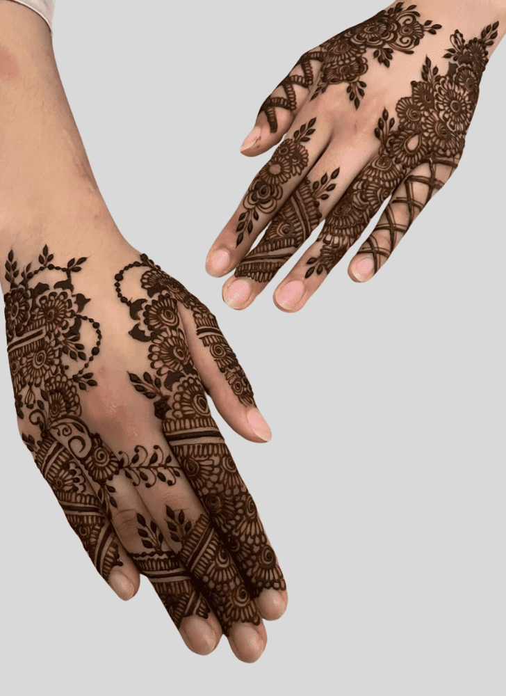 Enticing Eid Ul Fitr Henna Design