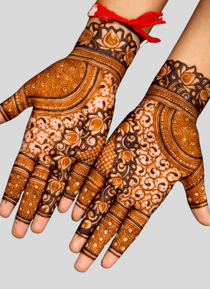 Fair Eid Ul Fitr Henna Design