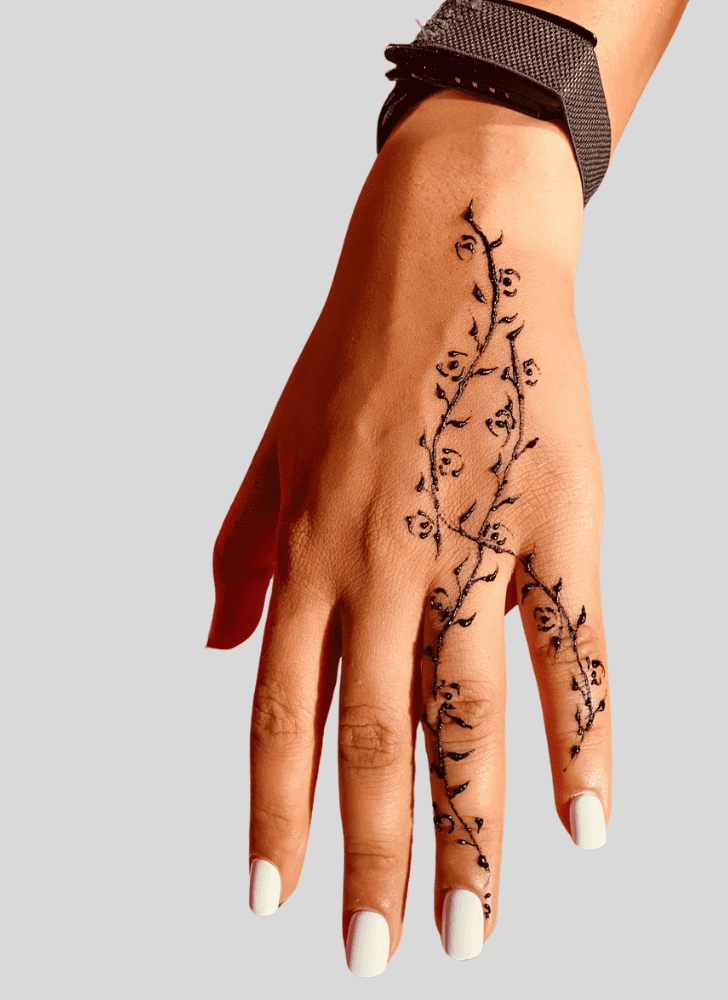 Good Looking Eid Ul Fitr Henna Design