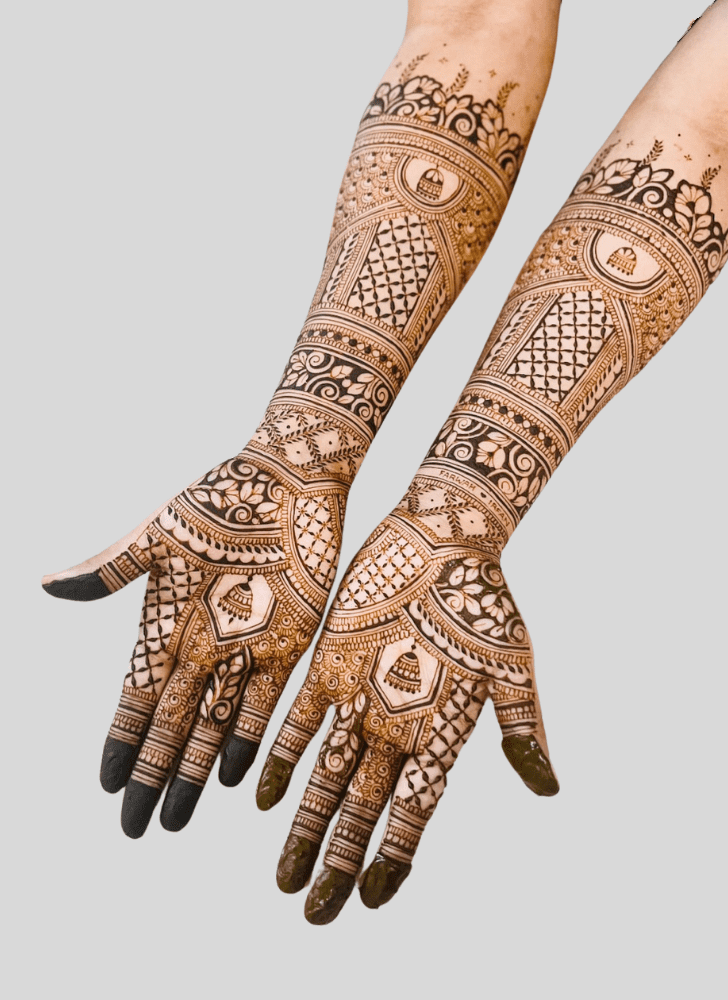 Graceful Eid Ul Fitr Henna Design