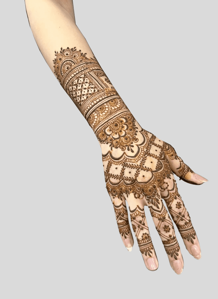 Marvelous Eid Ul Fitr Henna Design