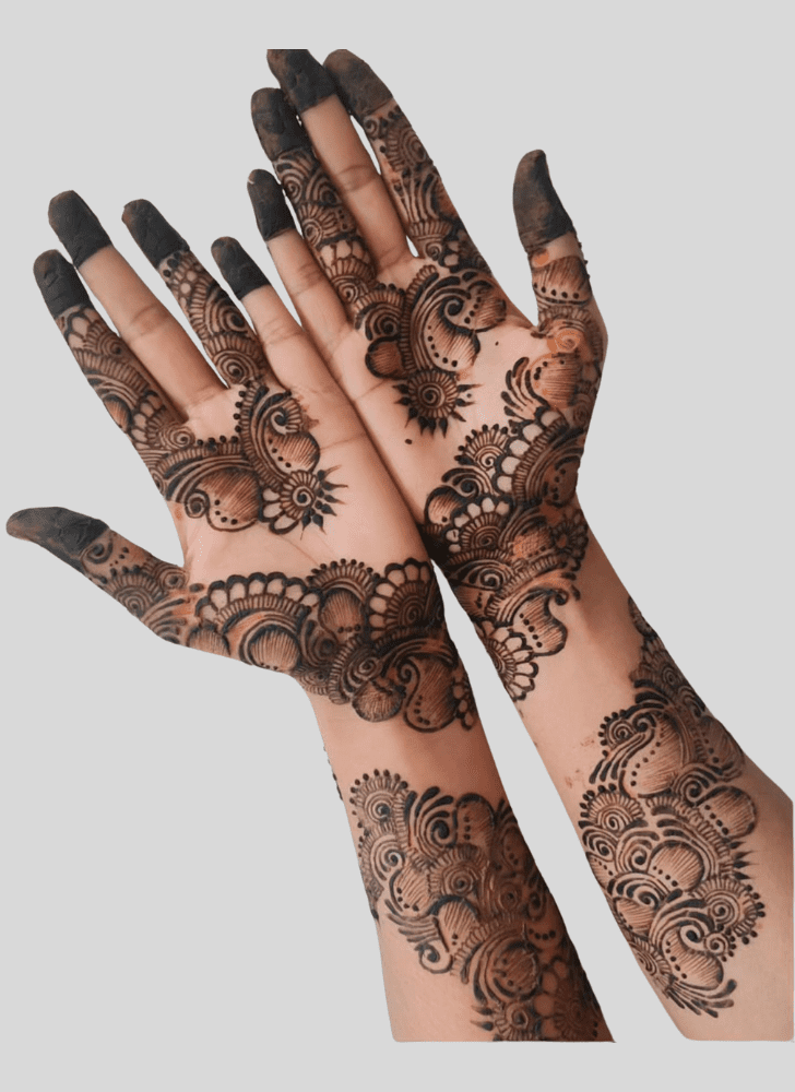 Bewitching Eid Ul Fitr Henna Design