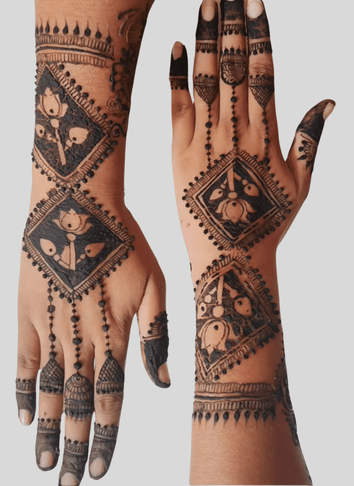 Captivating Eid Ul Fitr Henna Design