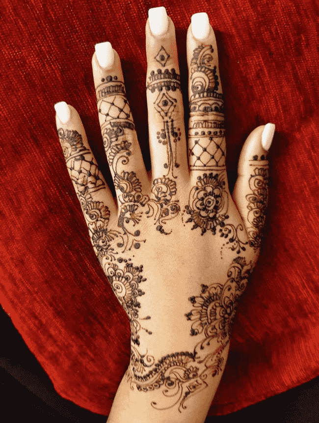 Magnificent Ekadashi Henna Design