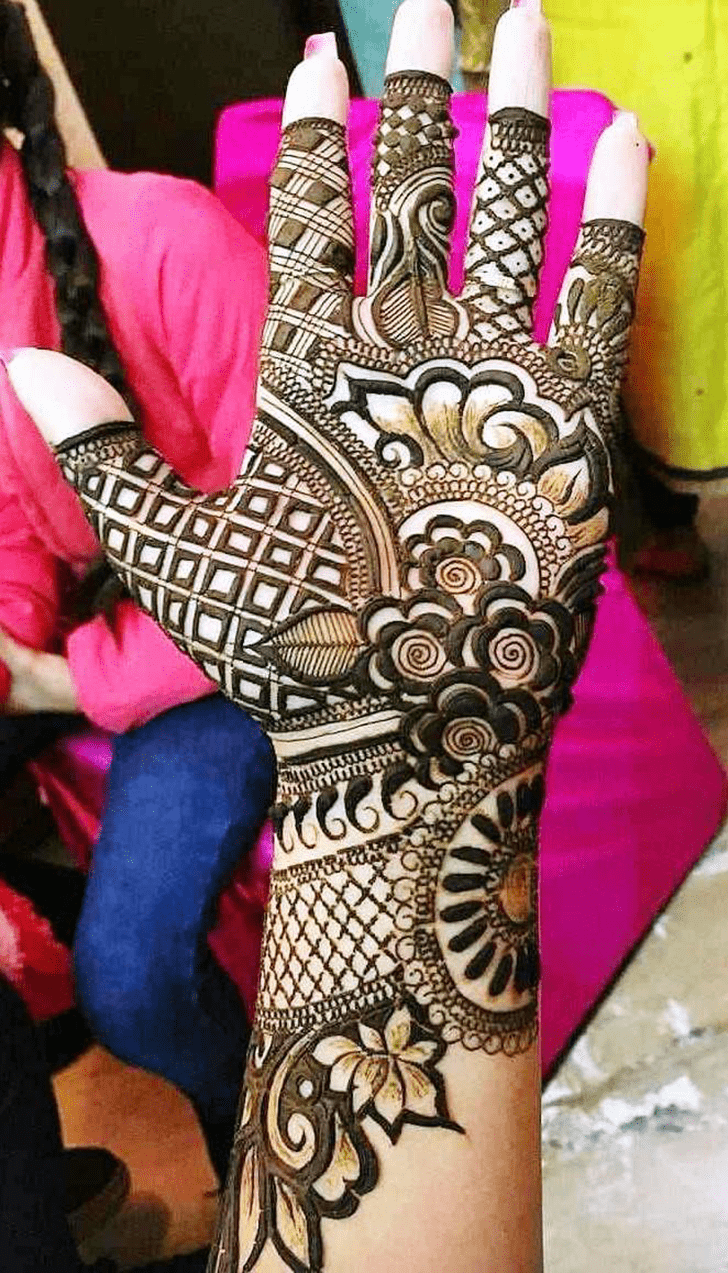 Marvelous Elegant Henna Design