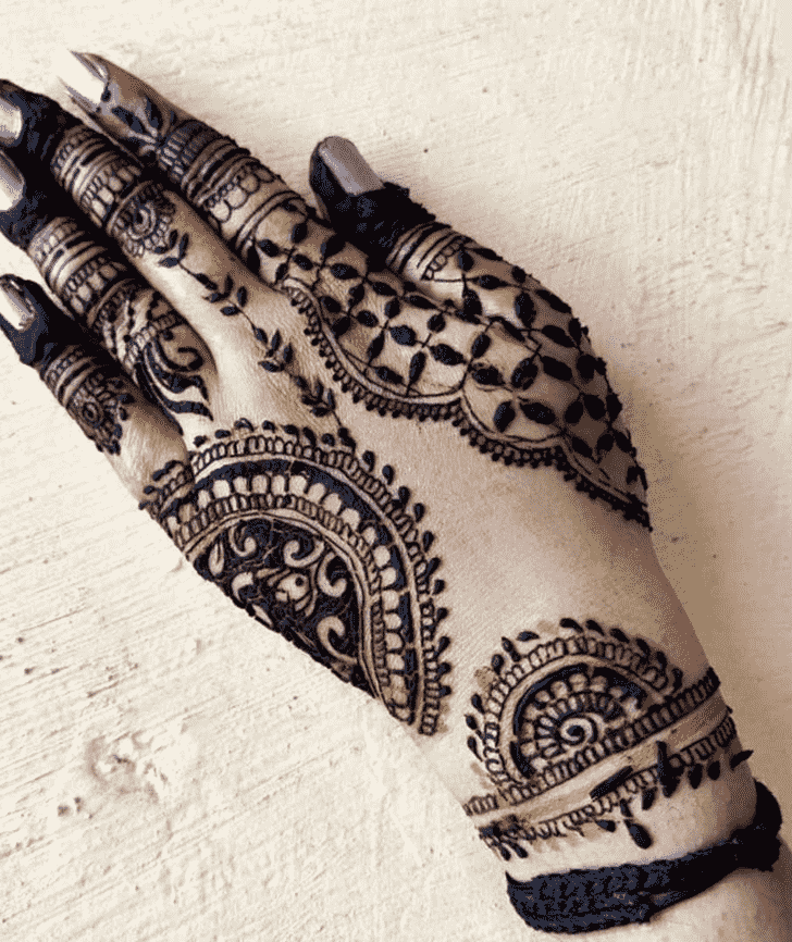 Angelic Epic Henna design