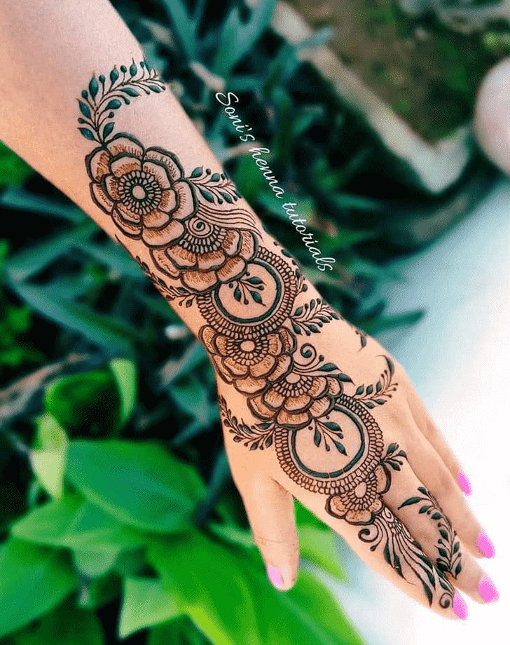 Epic Henna design
