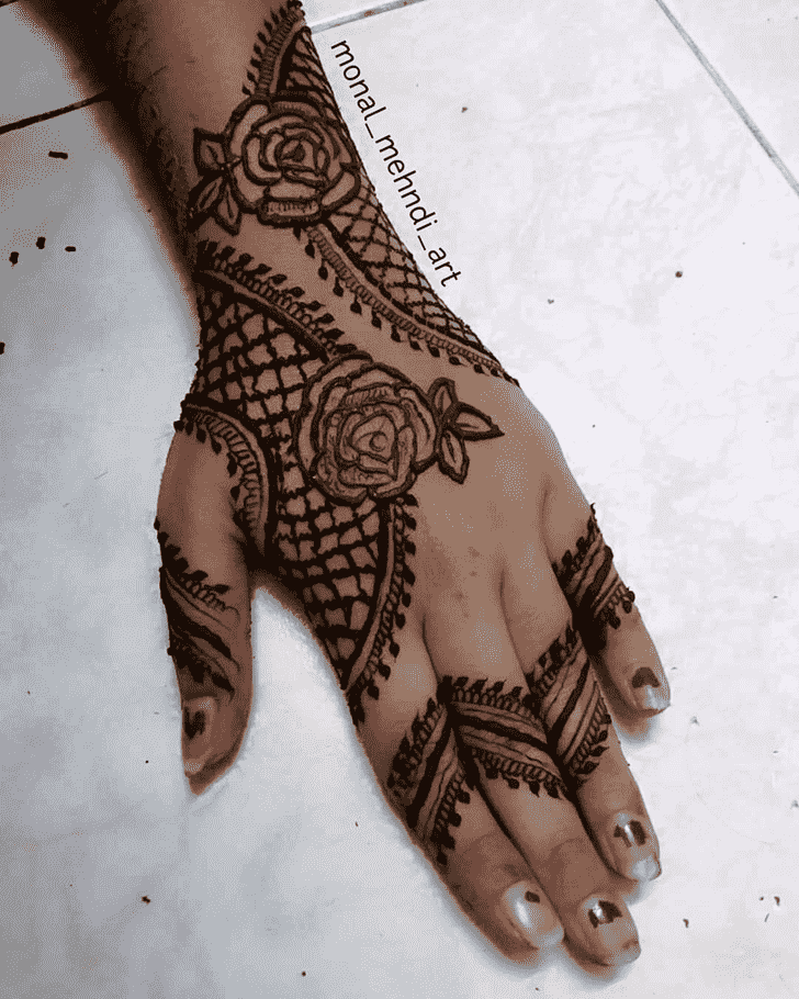 Excellent Epic Henna design