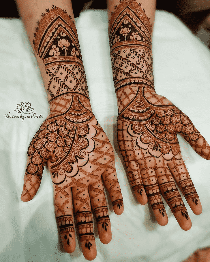 Stunning Faisalabad Henna Design