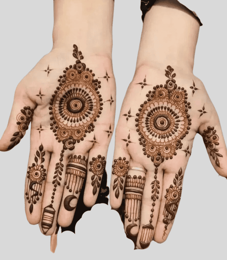 Excellent fancy Henna Design