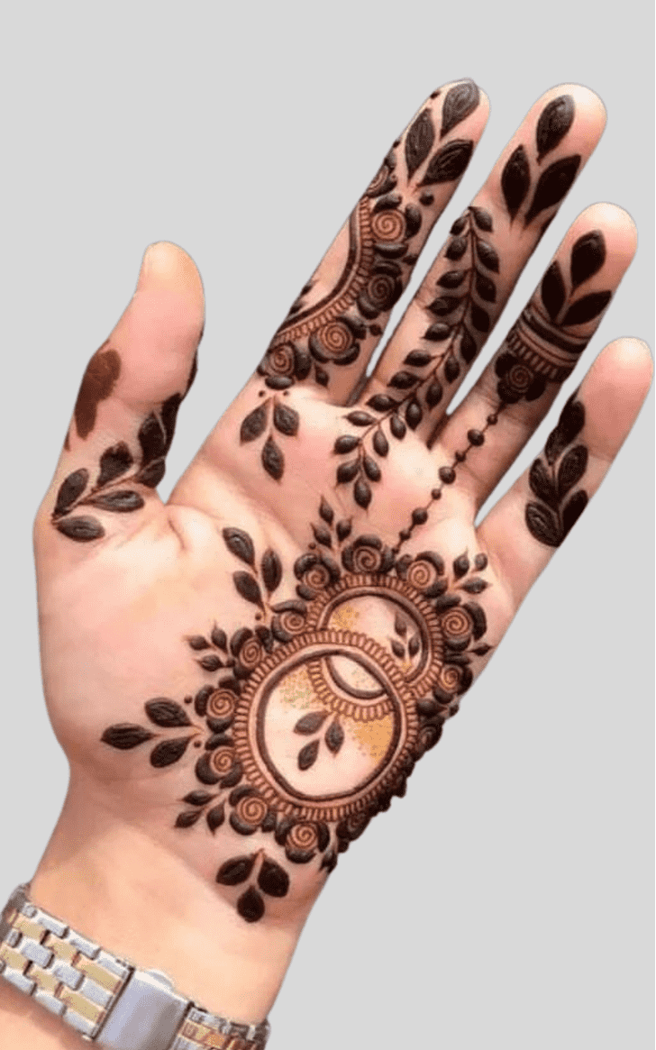 Fair fancy Henna Design