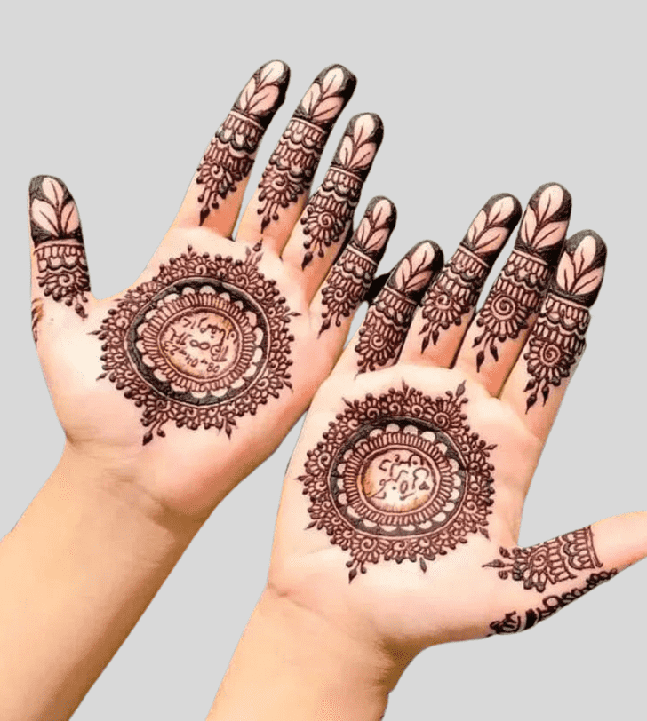 Fascinating fancy Henna Design