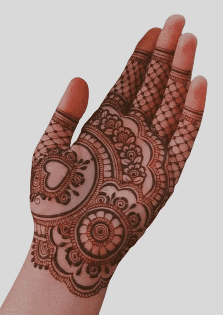 Radiant fancy Henna Design