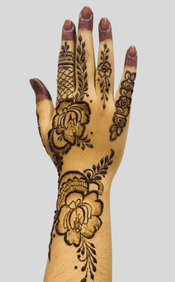 Ravishing fancy Henna Design