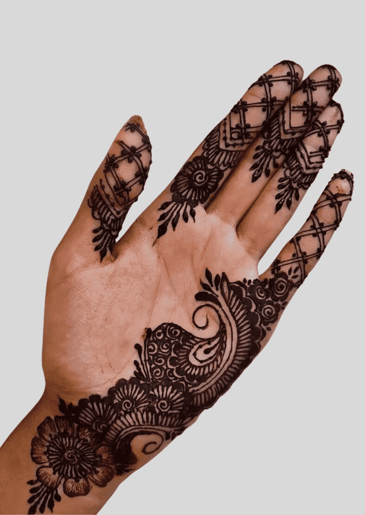 Superb fancy Henna Design