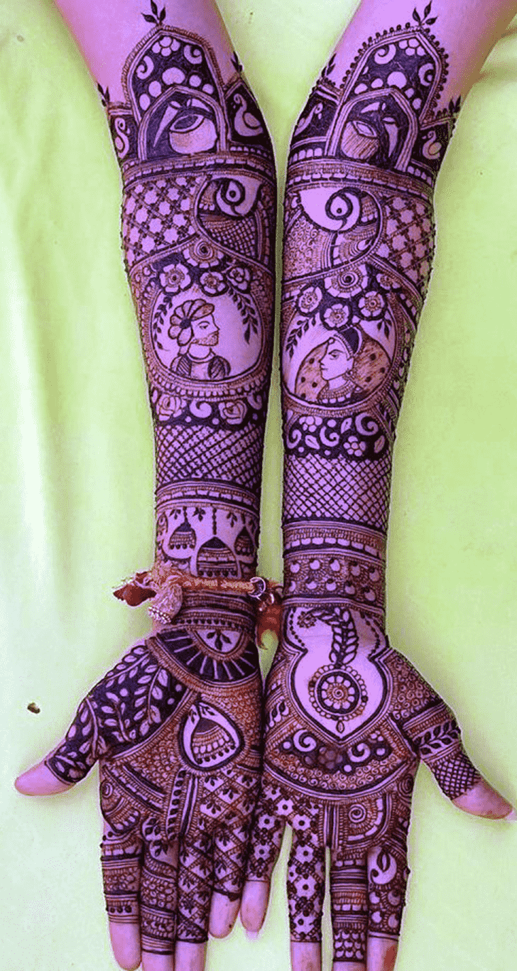 Gorgeous Faridabad Henna Design