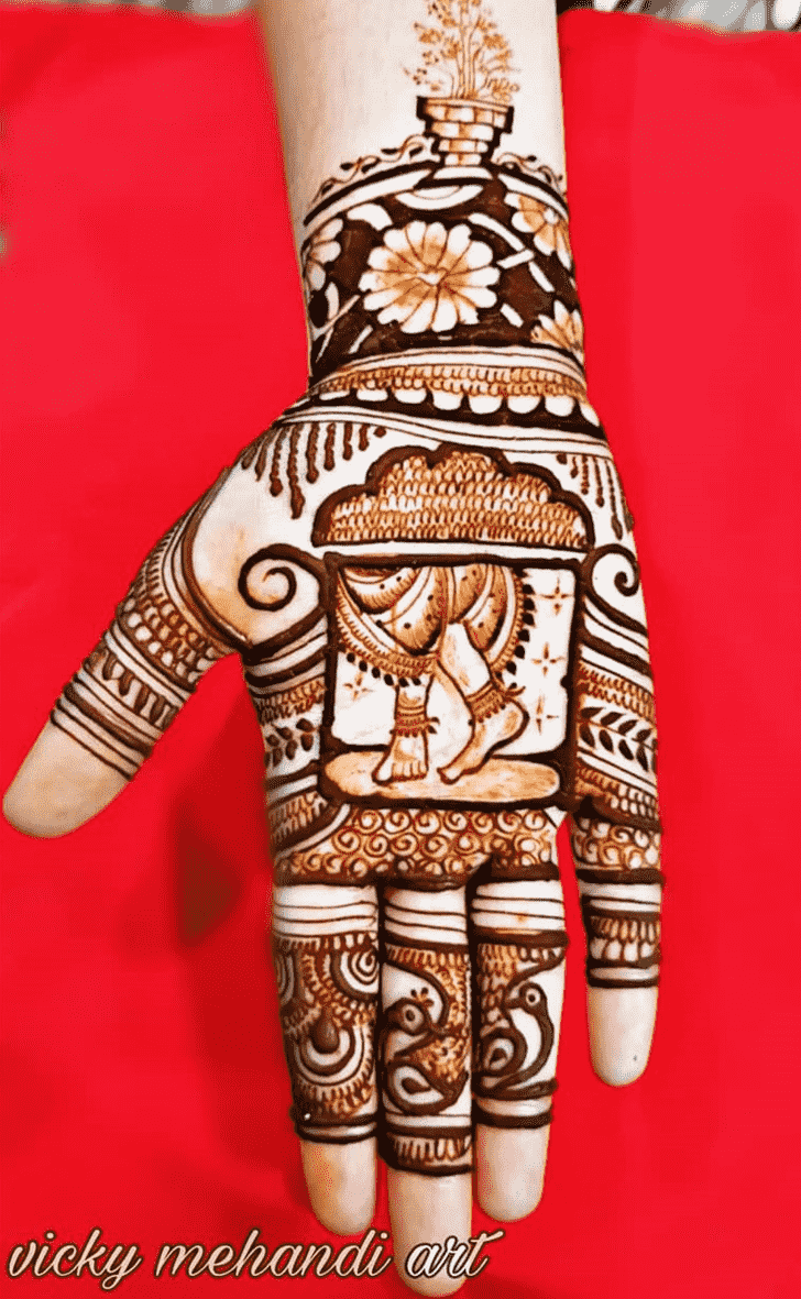 Awesome Faridabad Henna Design