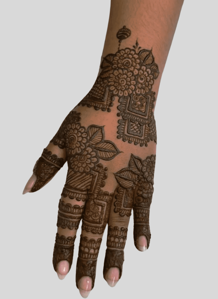 Adorable Fashion Henna Design