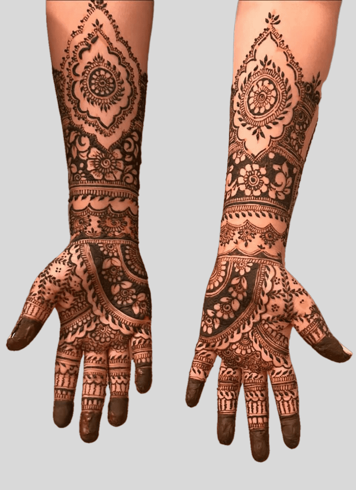 Captivating Fashion Henna Design