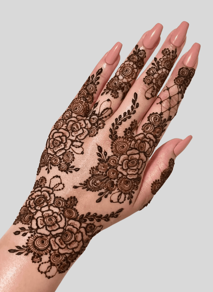 Dazzling Fashion Henna Design