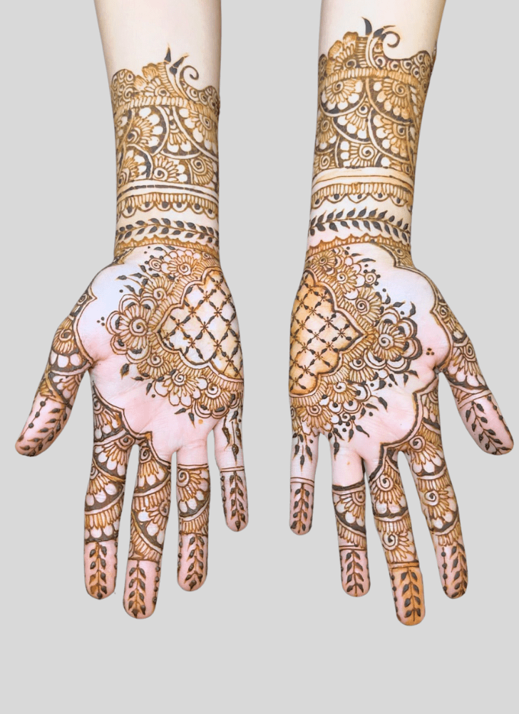 Elegant Fashion Henna Design