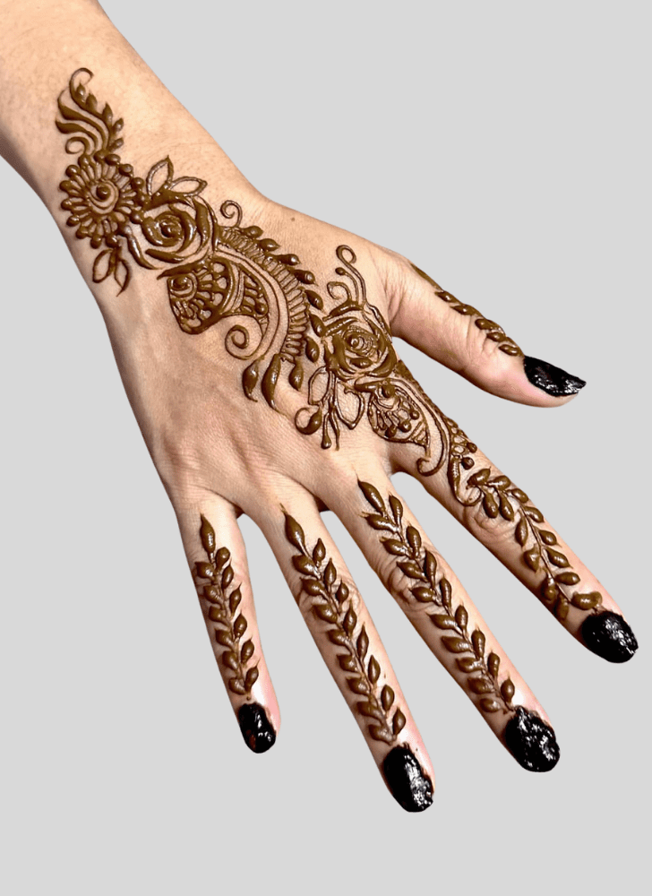 Exquisite Fashion Henna Design