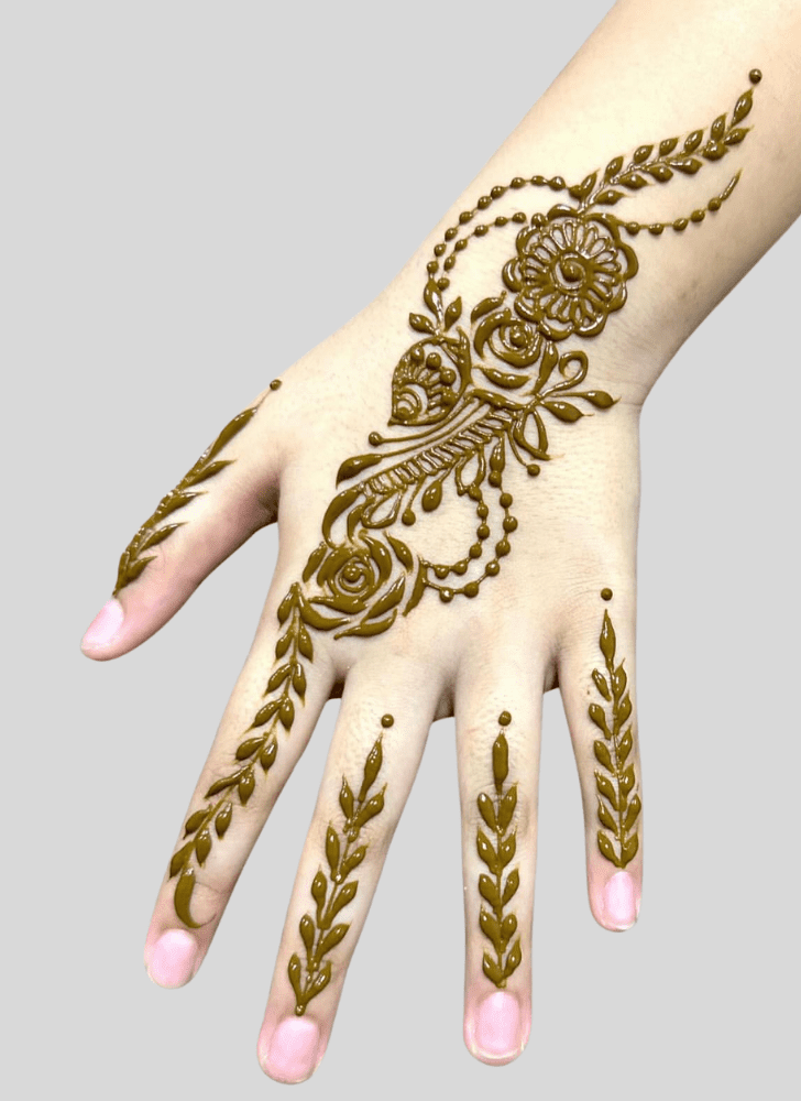 Fascinating Fashion Henna Design