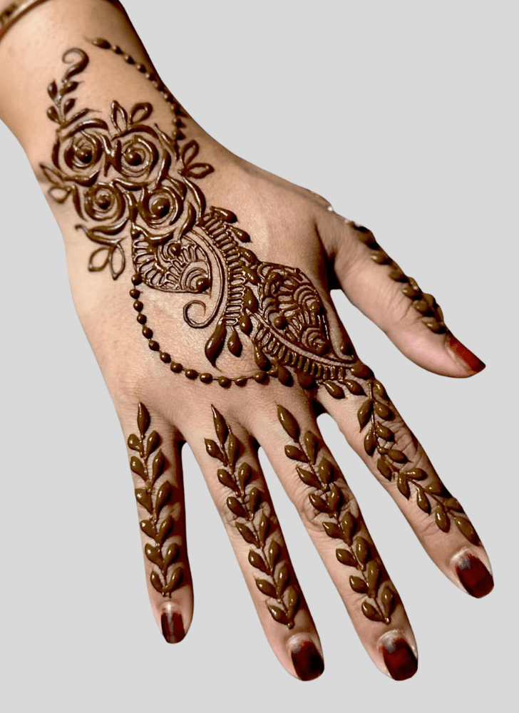 Fetching Fashion Henna Design