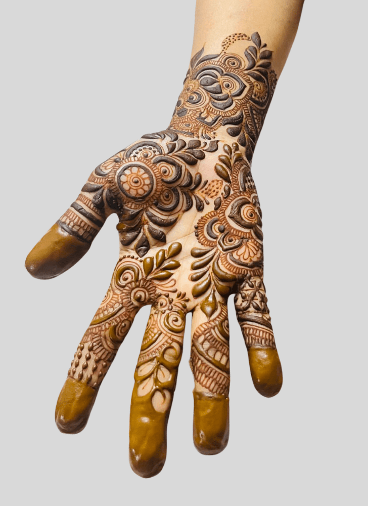 Graceful Fashion Henna Design