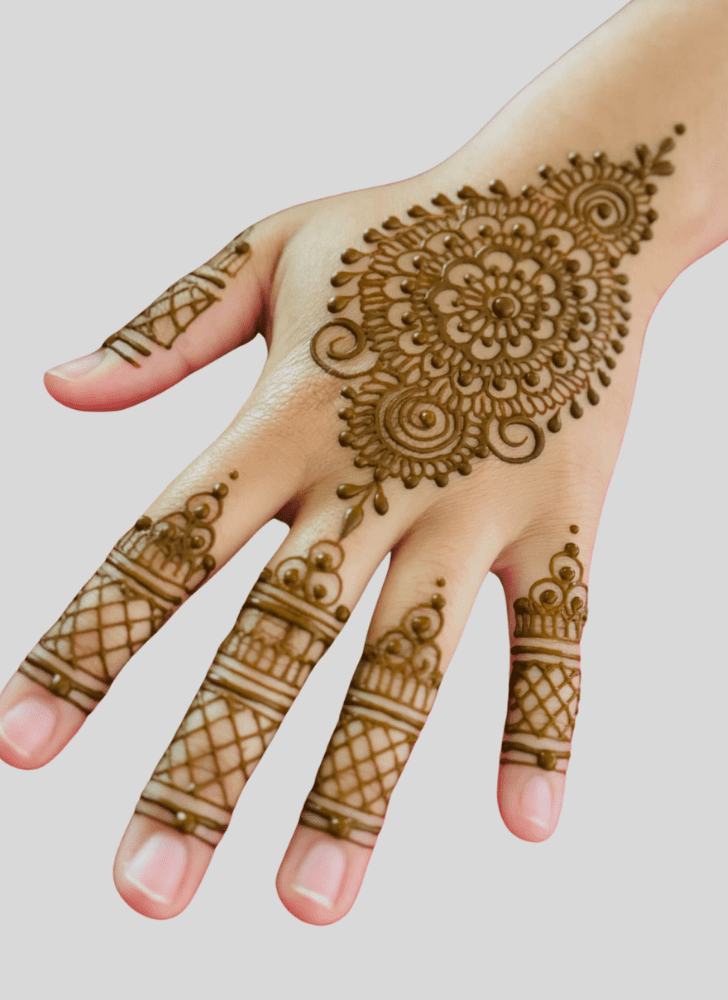 Magnificent Fashion Henna Design