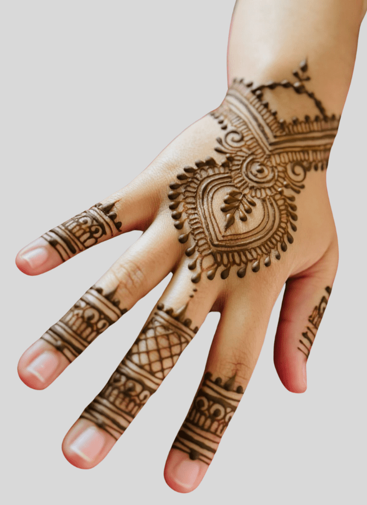 Marvelous Fashion Henna Design