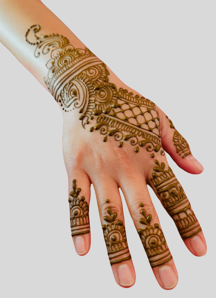 Mesmeric Fashion Henna Design