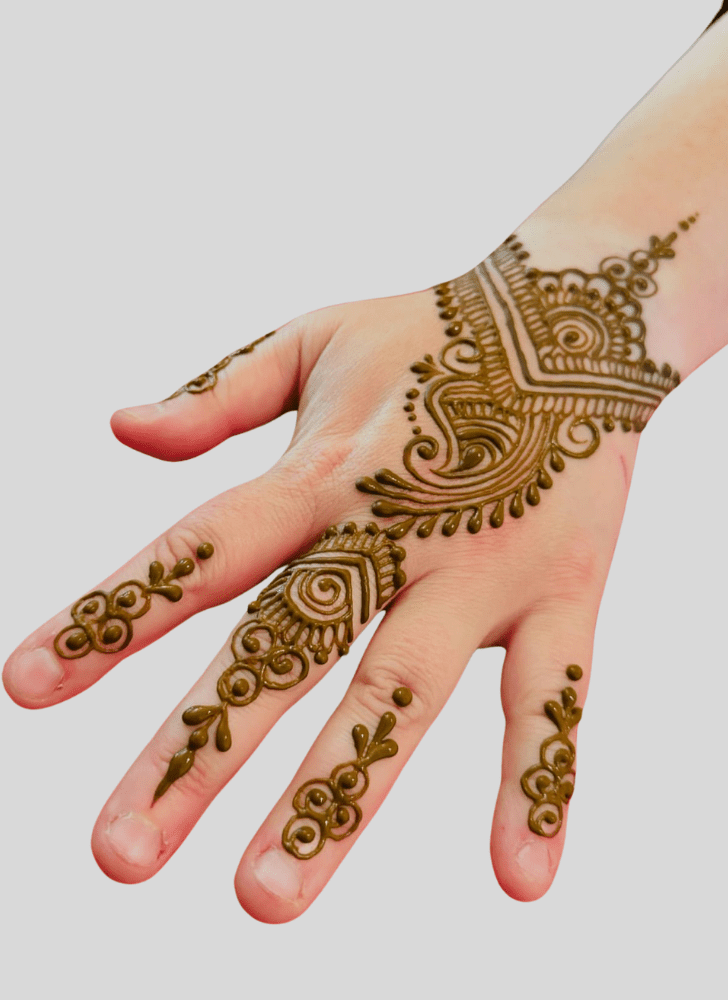 Nice Fashion Henna Design