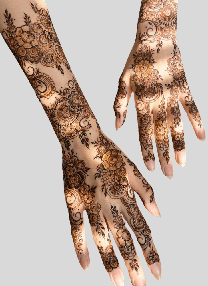 Stunning Fashion Henna Design