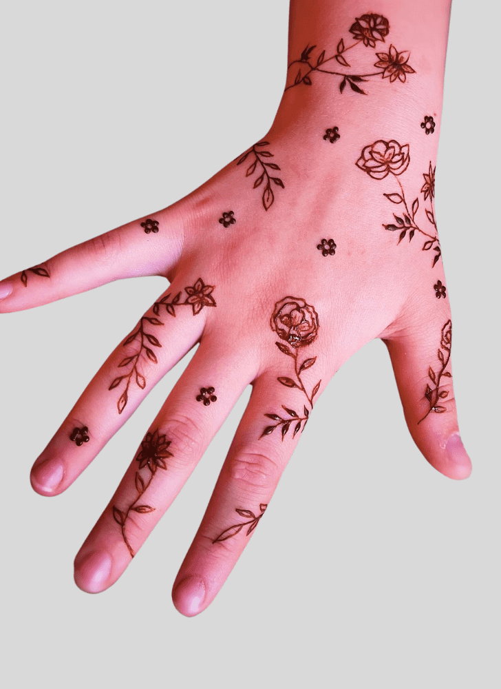 Admirable Festive Mehndi Design