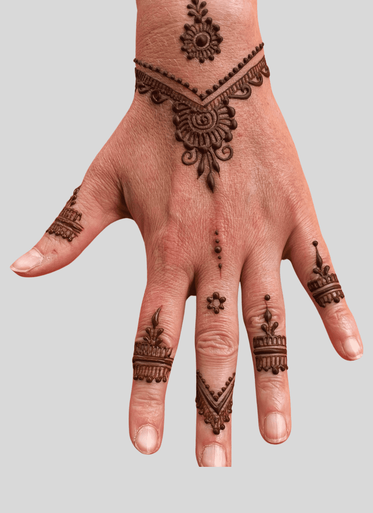 Beauteous Festive Henna Design