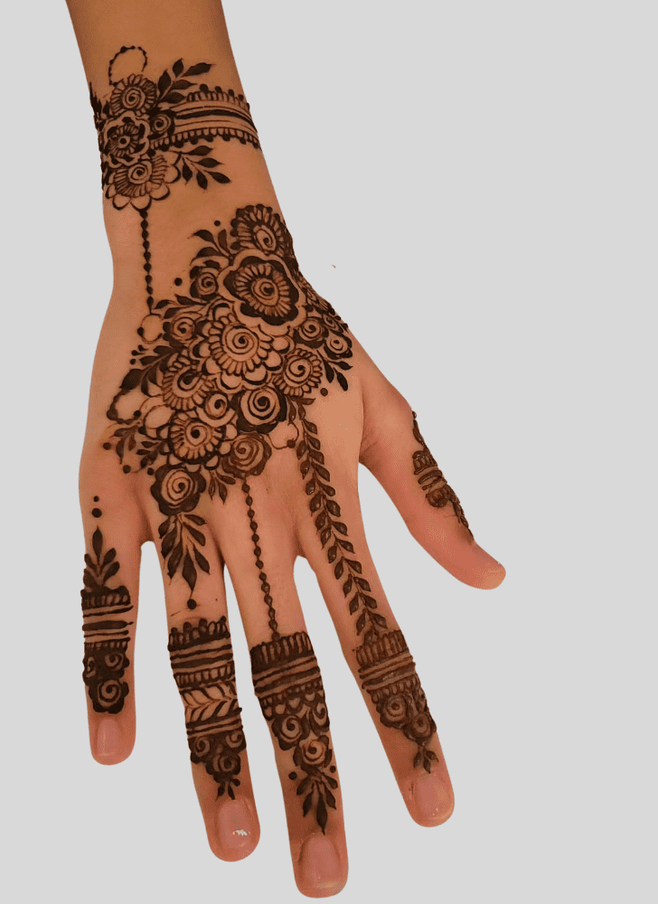 Bewitching Festive Henna Design