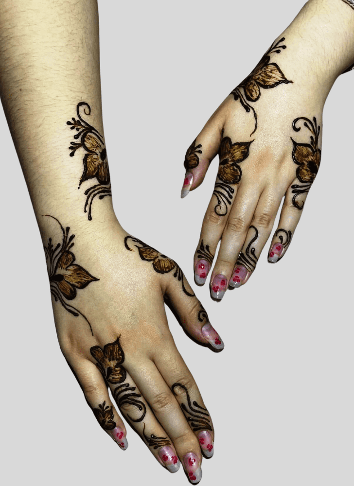 Comely Festive Henna Design