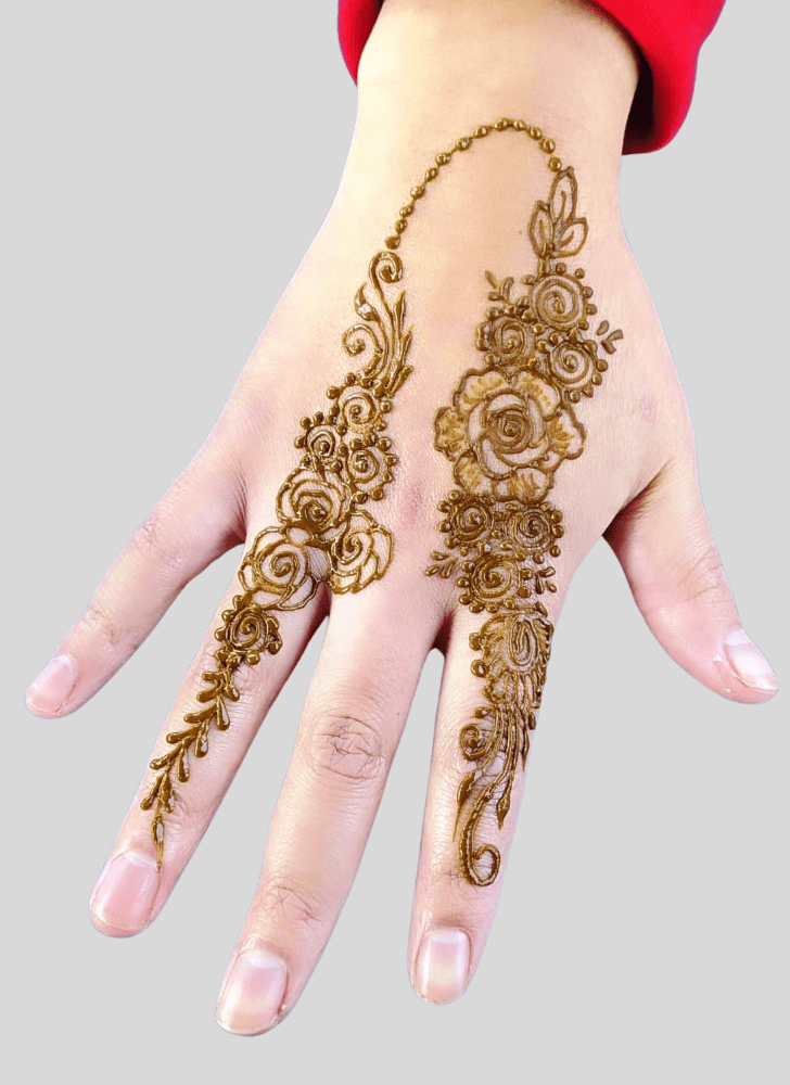 Delightful Festive Henna Design