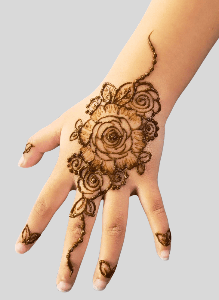 Enticing Festive Henna Design