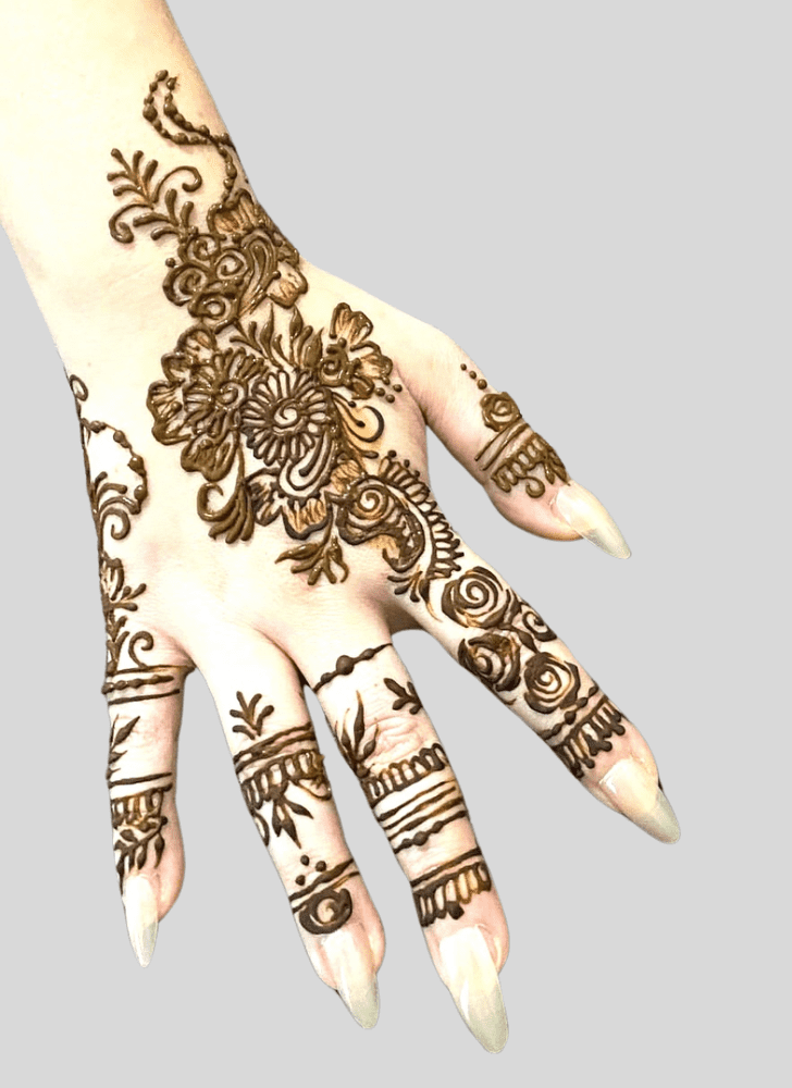 Gorgeous Festive Henna Design