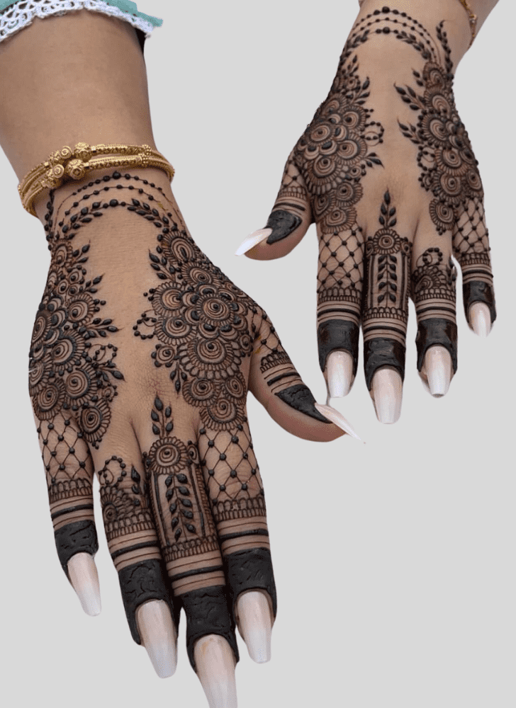 Graceful Festive Henna Design