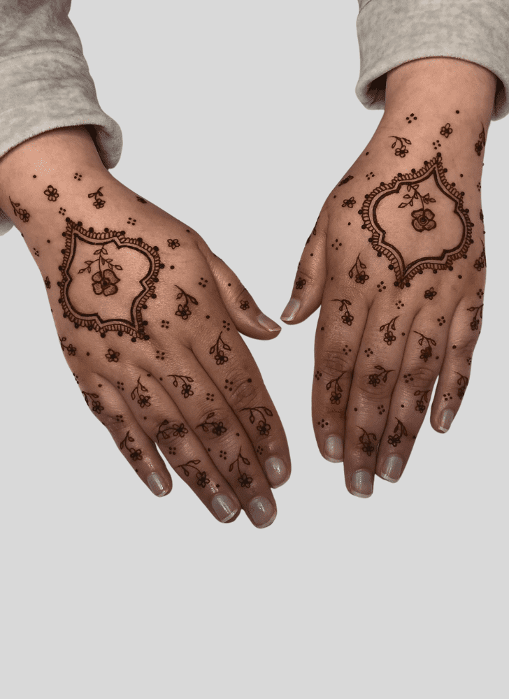 Lovely Festive Mehndi Design