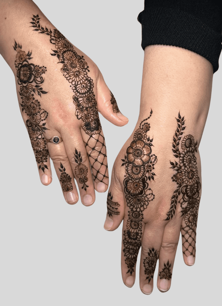 Magnificent Festive Henna Design