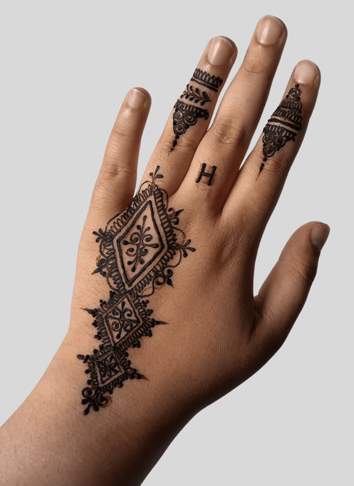 Marvelous Festive Henna Design