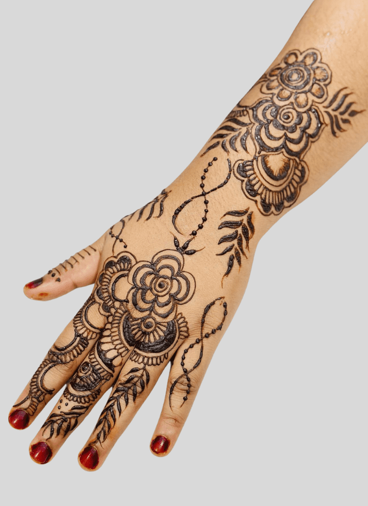 Radiant Festive Henna Design