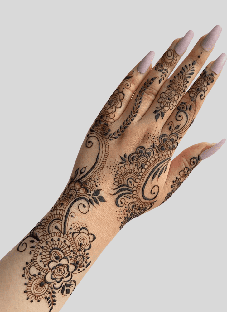 Stunning Festive Henna Design