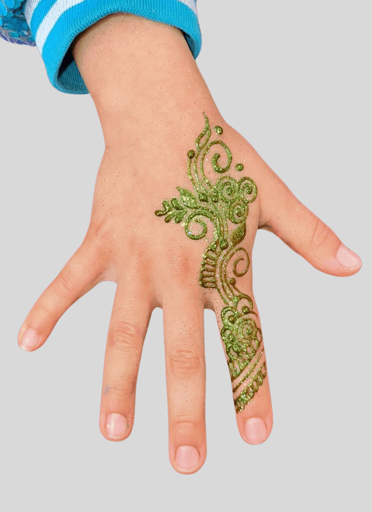 Wonderful Finger Mehndi design